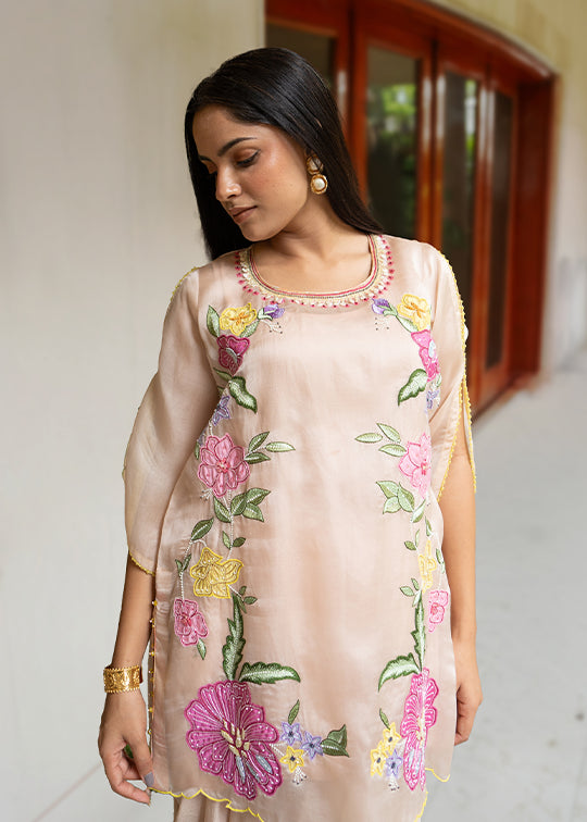 Eira Kurta Set with Dhoti Pants